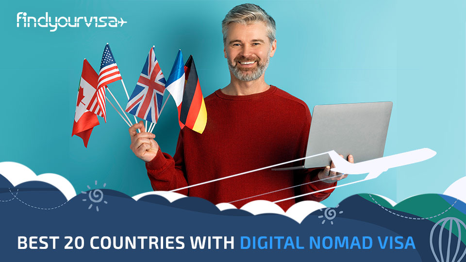 Popular Countries to apply and obtain a Digital Nomad Visa - Find Your Visa